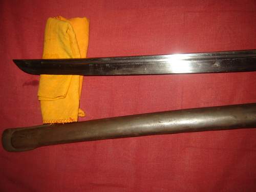 Japanese nco sword from ww2