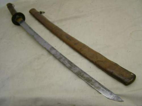 IJA officer sword