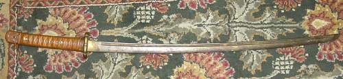 Japanese NCO Sword found in the TRASH!