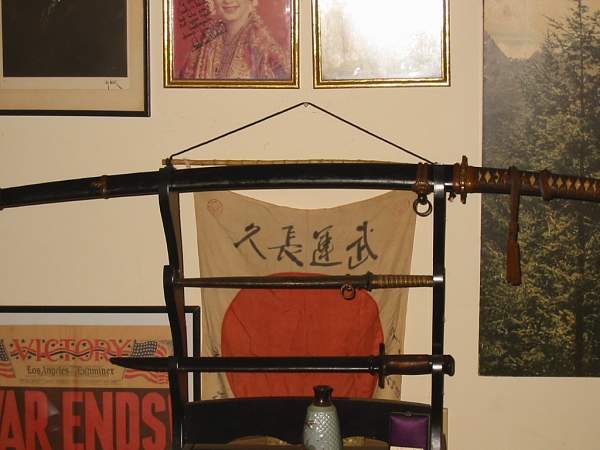 WWII Japanese Army Samurai Sword 1944