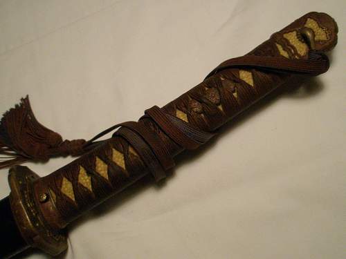 WWII Japanese Army Samurai Sword 1944