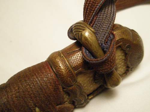 WWII Japanese Army Samurai Sword 1944