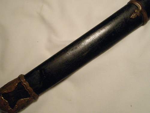 WWII Japanese Army Samurai Sword 1944