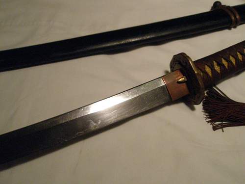 WWII Japanese Army Samurai Sword 1944