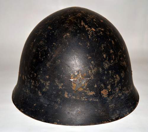 Black IJA helmet