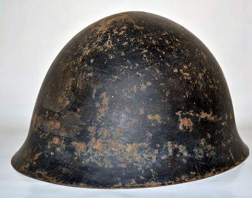 Black IJA helmet