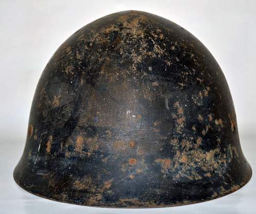 Black IJA helmet