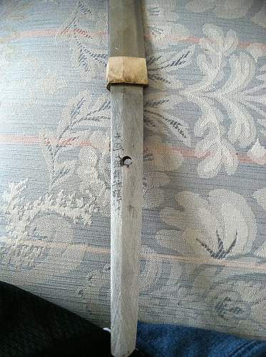 Need Help with my grandfather's Shin Gunto sword