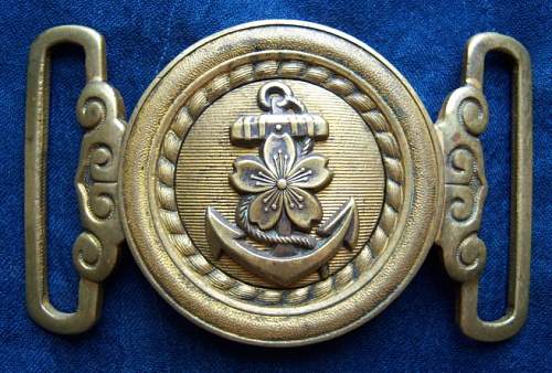 Japanese Naval Belt buckle