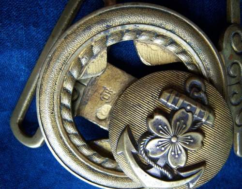 Japanese Naval Belt buckle