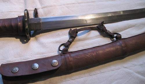 Is this a fake Japanese gunto type 94?