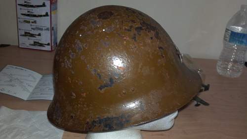 My new japanese type 90 helmet shell!!!!