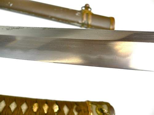 WW2 katana