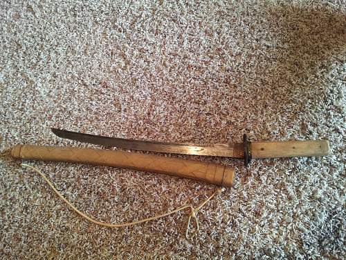 Unknown Japanese WW2 Sword