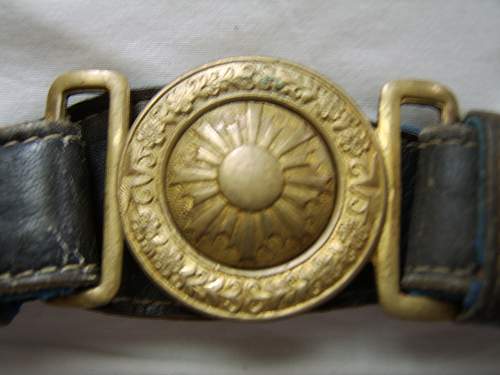 japanese officers belt