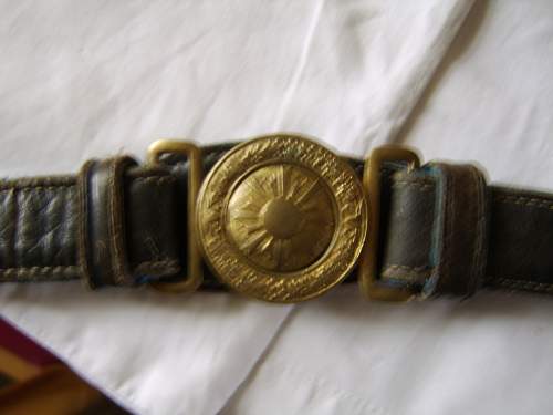 japanese officers belt