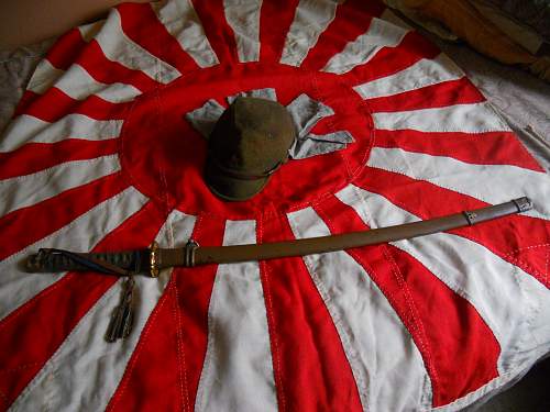 Orginal Japanese Naval battle flag