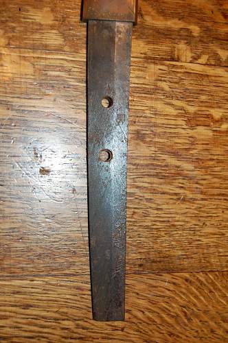 Type 98 sword wooden scabbard late war?