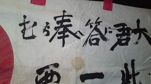 Japanese election banner