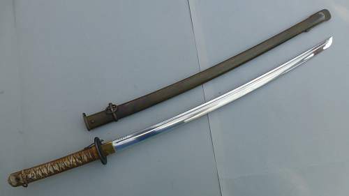 Latest catch a nice Gunto Type 95 NCO sword