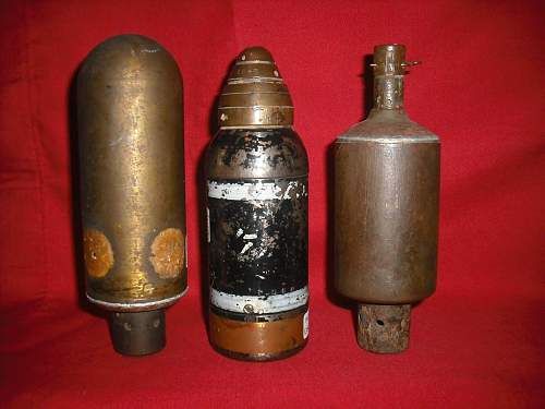 Collector Seeks Inert Japanese Ordnance. PHOTOS