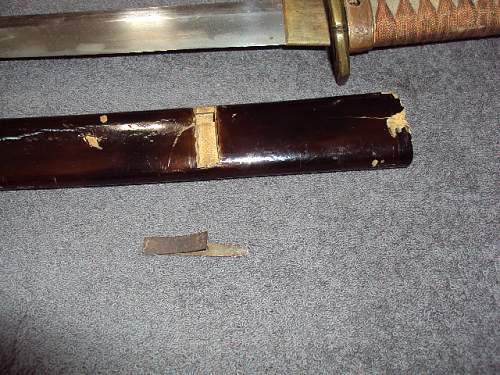 Japanese samurai sword katana help please