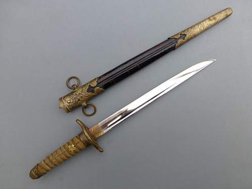 Japanese Imperial Naval Dagger