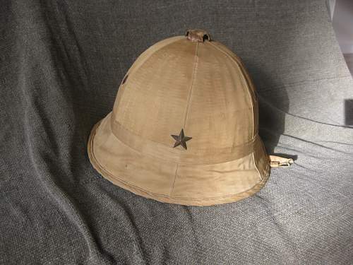 Japanese tropical helmet