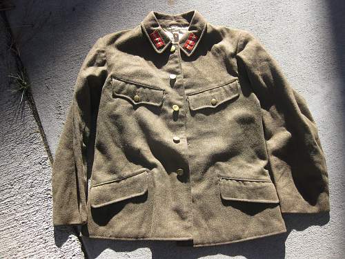 Japanese type 98 tunic