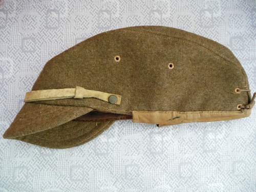 IJA Officer' s Cap with Field Made Flaps
