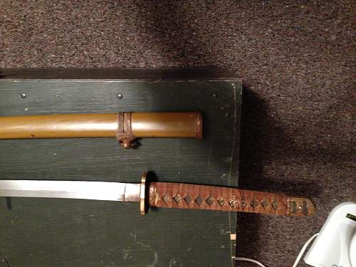 Hello I picked up this WW2 Japan sword