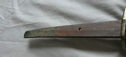 WW2 Japanese sword - real of fake - please advice.