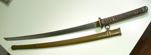 WW2 Japanese sword - real of fake - please advice.