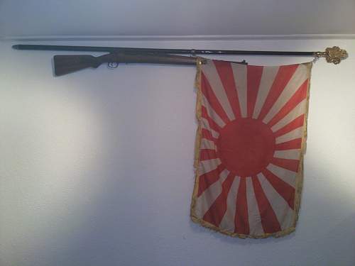 japanese flag+pole