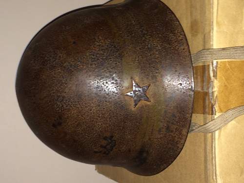 Japanese type 90 helmet