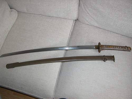 My First Type 95 NCO Sword