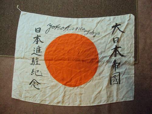 Japanese flag translation help please