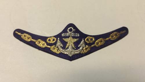 Imperial Japanese Navy Breast Insignia?