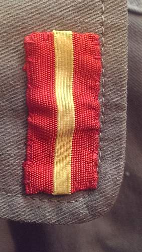 Japanese Warrant Officers Wool M98 Tunic