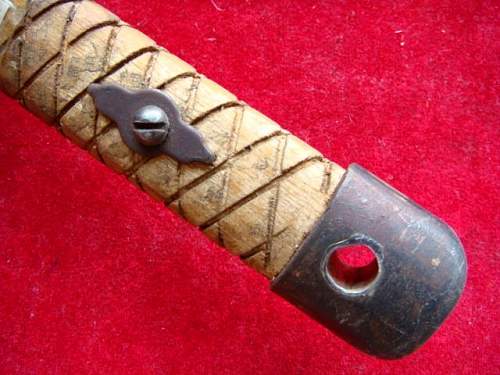 Fake Late War Wooden Handle NCO Sword