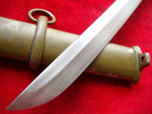 Fake Late War Wooden Handle NCO Sword