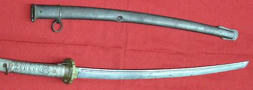 copper handle type 95 nco sword