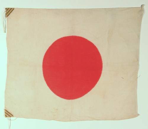 Imperial Japanese Hinomaru Yosegaki Flag