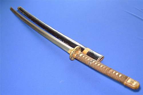 ww2 japanese officer sword?