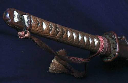 Japanese officers Katana