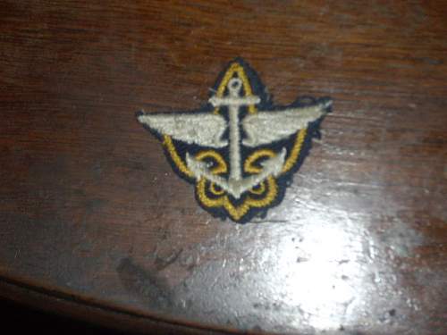 IS THIS A Japanese aviation patch???