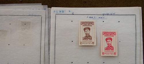 Indo China Occupation Stamps