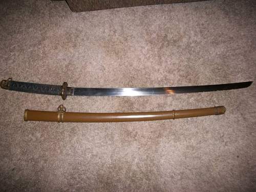 Fake or Aint Japanese NCO Sword
