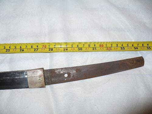 WWII Japanese Army Samurai Sword 1944