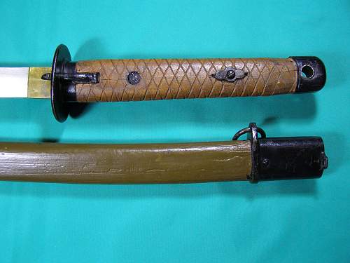 Fake Late War Wooden Handle NCO Sword